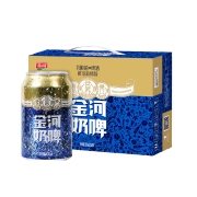 金河 奶啤300ml*6易拉罐