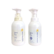 mama&kids 儿童洗护套装 泡沫洁肤液 460ml+洗发液 370ml