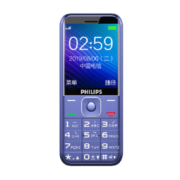 PHILIPS 飞利浦 E258C 电信版 2G手机 宝石蓝