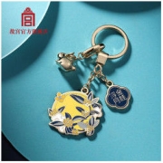 故宫文化 金桂浮月挂饰钥匙扣