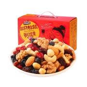 88VIP：Three Squirrels 三只松鼠 牛气款每日坚果30天装 750g