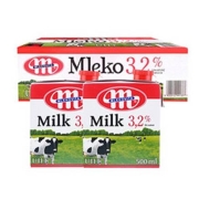 88VIP：Mlekovita 妙可 全脂纯牛奶 500ml*12盒