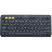 logitech 罗技 K380 79键 蓝牙无线薄膜键盘 无光 深灰色