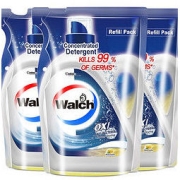 Walch 威露士 La有氧洗衣液袋装（柠檬清香）500ml*3袋补充装 新旧包装随机发