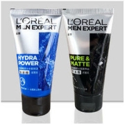 L'OREAL PARIS 巴黎欧莱雅 控油系列男士火山岩双效清痘洁面膏 100ml