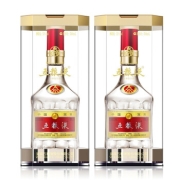 WULIANGYE 五粮液 普五 第八代 52%vol 浓香型白酒 500ml*2瓶 双支装