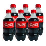 京喜APP:可口可乐  零度可乐 300ml*6瓶