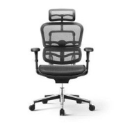 Ergonor 保友办公家具 金豪b高配版 人体工学电脑转椅 黑框-黑色美国网