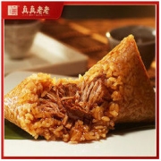 27日0点：真真老老 鲜肉大粽子 100g*4只