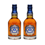 CHIVAS 芝华士 18年 40度苏格兰调和型威士忌 500ml*2 无盒装