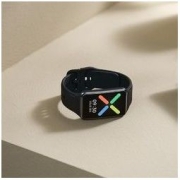 OPPO Watch Free NFC版 智能手表 静夜黑表壳 黑色硅胶表带（血氧、心率）