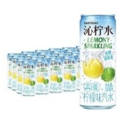 SUNTORY 三得利 沁柠气泡水 柠檬味 330mL*24罐