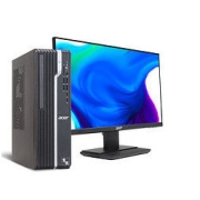 acer 宏碁 商祺SQX4270 560N 商用办公台式电脑整机 家用电脑（十代i3-10105 8G 512GSSD wifi ）23.8英寸