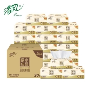 Breeze 清风 原木纯品抽纸 3层100抽24包