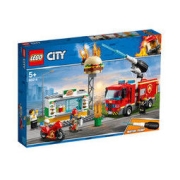 LEGO 乐高 City城市系列 60214 汉堡店消防救援