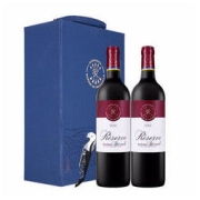 LAFEI 拉菲 法国拉菲（LAFITE）罗斯柴尔德 珍藏波尔多干红葡萄酒 750ml*2瓶 双支礼盒装（耀蓝）