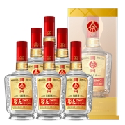 88vip：五粮液股份 龙虎上选茗香52度浓香型白酒500ml*6瓶