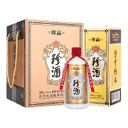 PLUS会员：KWEICHOW ZHENJIU 珍酒 珍品 53%vol 酱香型白酒 500ml*4瓶 整箱装
