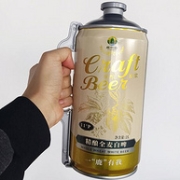 山东特产，2L大桶装 鹿小农 精酿原浆啤酒 扎啤罐
