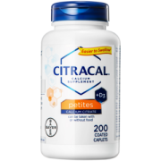 德国拜耳旗下 Citracal 柠檬酸钙维生素D 200片