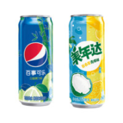 pepsi 百事 白柚青竹*330ml*4+迪士尼收藏款200ml*2罐