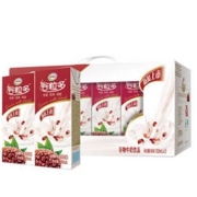 PLUS会员：yili 伊利 红谷牛奶饮品 250ml*12盒/箱*4件
