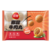 PLUS会员：三全 真空锁鲜装 撒尿牛肉丸 260g
