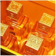 WULIANGYE 五粮液 股份 圣酒琥珀金 浓香型白酒 52度 500ml*4瓶 礼盒装（ 高度白酒送礼酒）