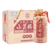 黄鹤楼 酒 小黄鹤楼135 浓香型白酒 42度 500ml*6瓶 整箱装（新老包装随机发货）