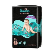 Pampers 帮宝适 黑金帮系列 拉拉裤L码4片