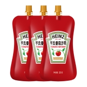 88vip：亨氏 番茄沙司 320g*3袋+赠品