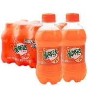MIRINARA 美年达 橙味汽水 碳酸饮料整箱 300ml*12瓶