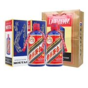 MOUTAI 茅台 颜色系列 蓝色 酱香型白酒 53度 500ml*2 双瓶装
