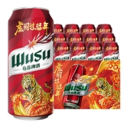 新疆啤酒 大红乌苏啤酒 虎年罐 500ml*12瓶