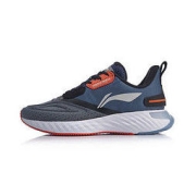 LI-NING 李宁 云五代 男子跑鞋 ARHP143-3 雷暴灰/中靛蓝/标准黑 42