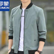 ROMON 罗蒙 男士休闲棒球领夹克 10046563617272
