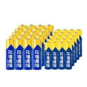 PKCELL 比苛 7号+5号碳性干电池 40粒