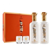 郎酒 古蔺1987澄心吉祥 浓香型白酒 52度 500ml*2瓶 礼盒装