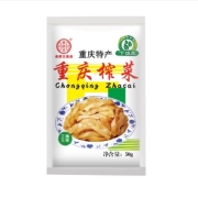 京东极速版：快大厨 重庆微辣榨菜丝 50g*10包
