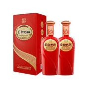 双沟 柔和双沟 红精品 浓香型白酒 42度 450ml*6瓶 整箱装 口感绵柔