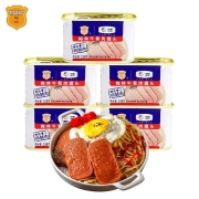 MALING 梅林 午餐肉罐头 198g*5罐