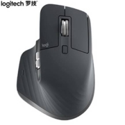 学生专享：logitech 罗技 MX Master 3 2.4G蓝牙 优联 双模无线鼠标 4000DPI 石墨黑