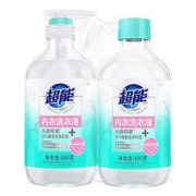 超能 内衣洗衣液 480g 2瓶装