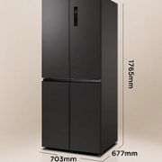 TCL BCD-408WPJD  十字对开门冰箱 408升