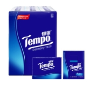 Tempo 得宝 手帕纸 4层7张36包（210mm*210mm）*2件