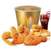 McDonald's 麦当劳 炸鸡天团桶 赠中可乐1杯 单次券