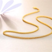 PLUS会员：CHJ JEWELLERY 潮宏基 女士足金项链 XXG30000332 约5.1g