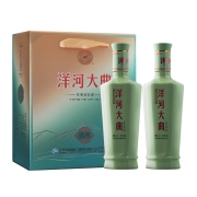 88VIP：YANGHE 洋河 大曲酒 青瓷 52%vol 浓香型白酒 500ml*2瓶 礼盒装