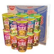 PLUS会员：日清食品 合味道泡面 随机混发6桶