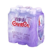 Ganten 百岁山 饮用天然矿泉水348ml*6瓶装